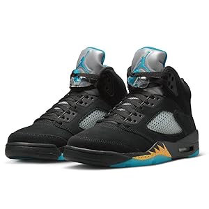 シューズ(男性用) NIKE AIR JORDAN 5 RETRO DD0587-047 27.5 Amazon.com | [DD0587-047] Mens Air Jordan Retro 5 'Aqua